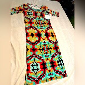 LulaRoe Dress 👗 XXS Brand New with tags (Style Julia) cute & comfortable!!